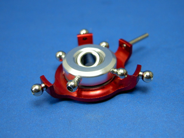 GS3-6206C CNC 120° Swashplate for 5mm (Red)